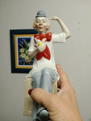 Figura payaso porcelana SP