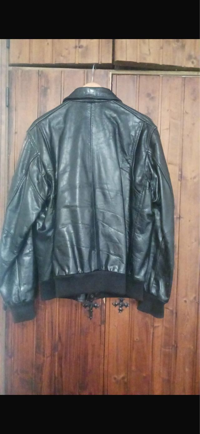 Chaqueta de cuero Aviatrix Talla L