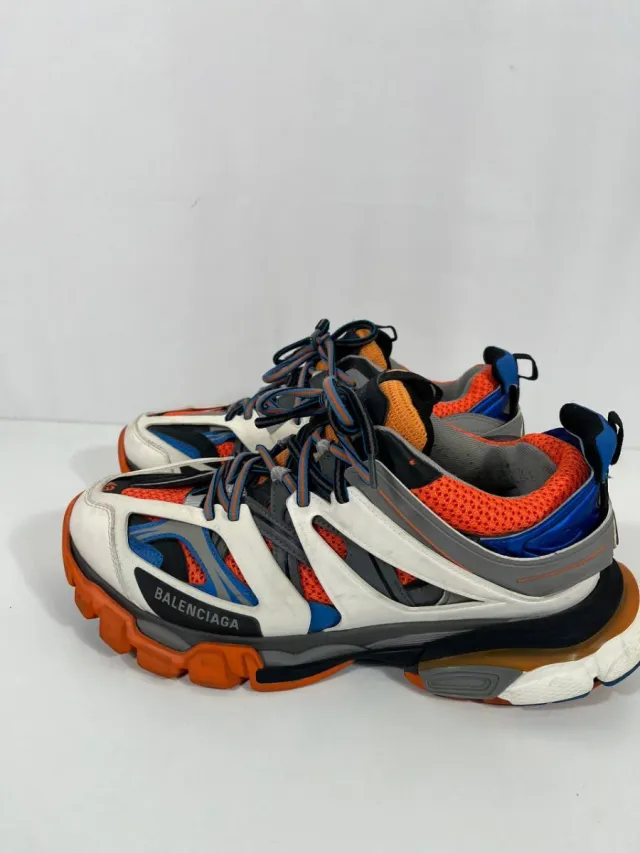 Balenciaga Track Naranja Blanco