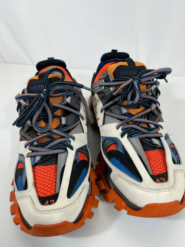 Balenciaga Track Naranja Blanco