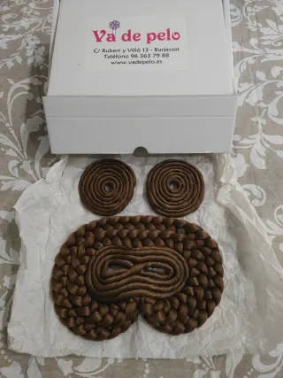 Moños de fallera sintéticos Va de pelo