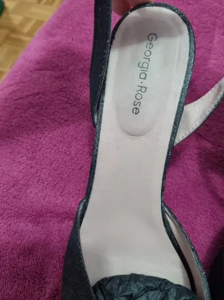 Sandalias Georgia Rose Negras Talla 40