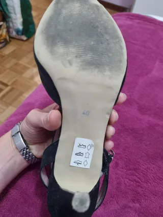 Sandalias Georgia Rose Negras Talla 40