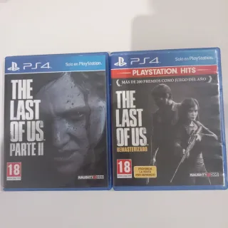 Juegos PS4: The Last of Us Parte II y Remasterizad