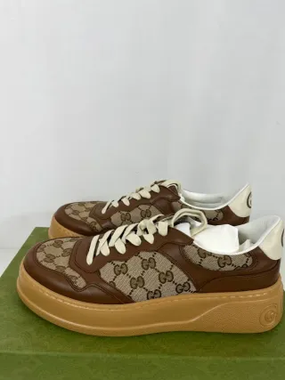 Zapatillas Gucci Beige y Marrón