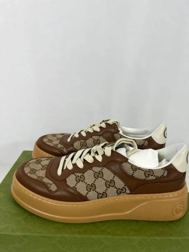 Zapatillas Gucci Beige y Marrón