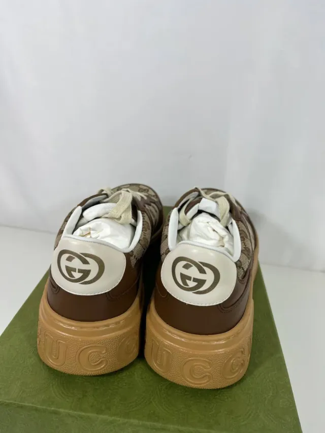 Zapatillas Gucci Beige y Marrón