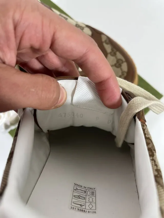 Zapatillas Gucci Beige y Marrón