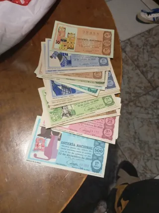 Lotería Nacional antigua