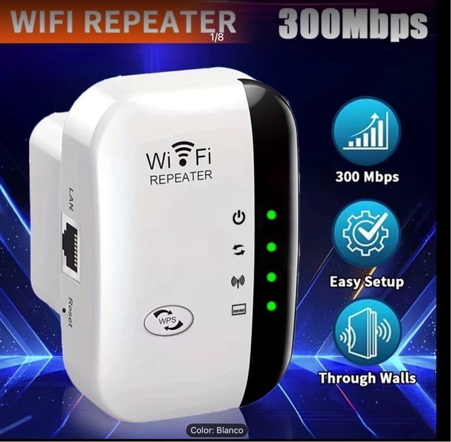Amplificador de Señal WiFi 300Mbps