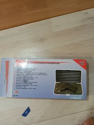 Llave dinamométrica digital | 6,3 mm (1/4")