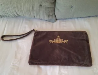 Bolso Clutch The IQ Collection Marrón