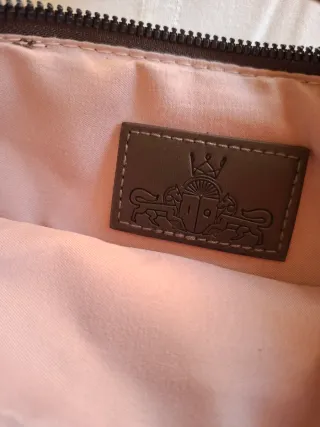 Bolso Clutch The IQ Collection Marrón