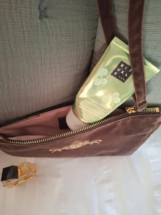 Bolso Clutch The IQ Collection Marrón