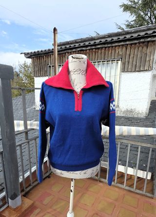 Jersey esquí vintage unisex