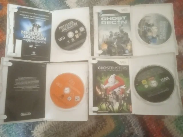 Wii Giochi: Michael Jackson, Ghost Recon, Petz, Gh