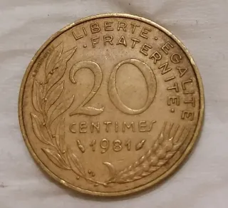 Moneta Repubblica Francese