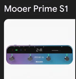 Pedal de guitarra Mooer Prime S1