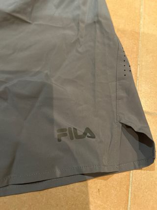 Pantalón running Fila gris Talla L