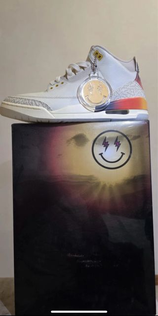 Air Jordan 3 J Balvin Multicolor White