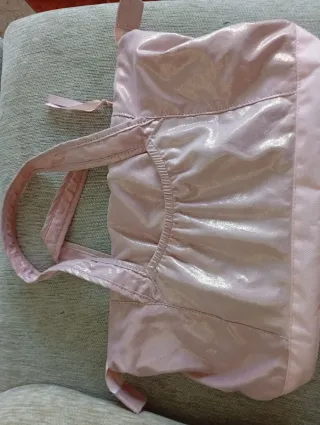 Bolso rosa brillante