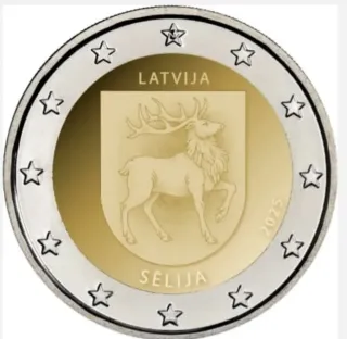 LETONIA 2025 MONEDA DE 2€ CONMEMORATIVA S/C