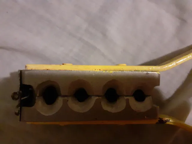 Molde plomo barrilete con argolla y asa