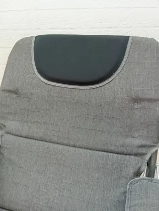 Silla Camping Plegable Gris