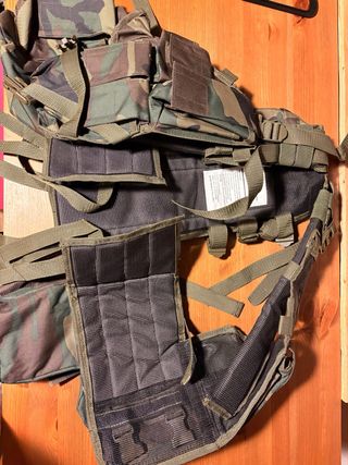 Chaleco Táctico Camuflaje Caza/Pesca