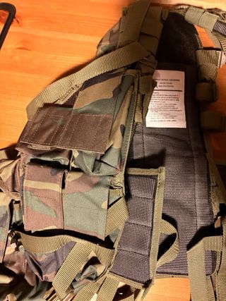 Chaleco Táctico Camuflaje Caza/Pesca