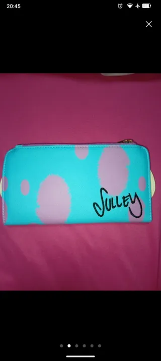 Mochila y Cartera Sulley Monstruos S.A Disney