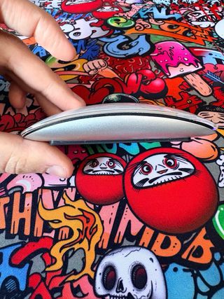 Ratón Táctil Bluetooth Blanco