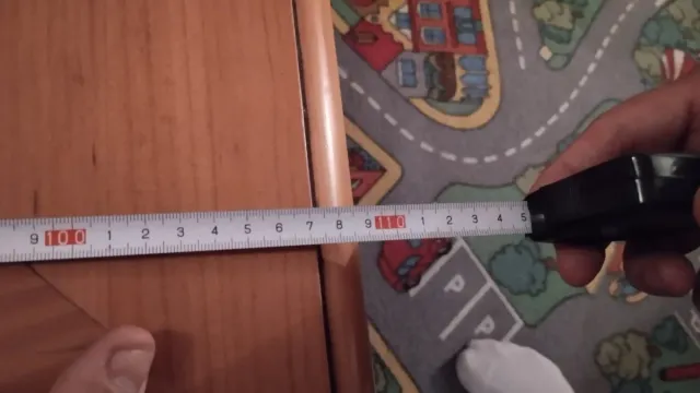 Mesa centro madera y cristal