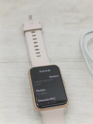 Huawei Watch Fit 2 GPS Chiamate Oro Rosa