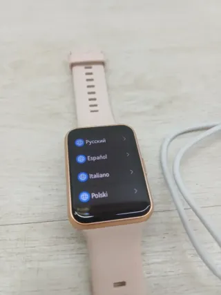 Huawei Watch Fit 2 GPS Chiamate Oro Rosa
