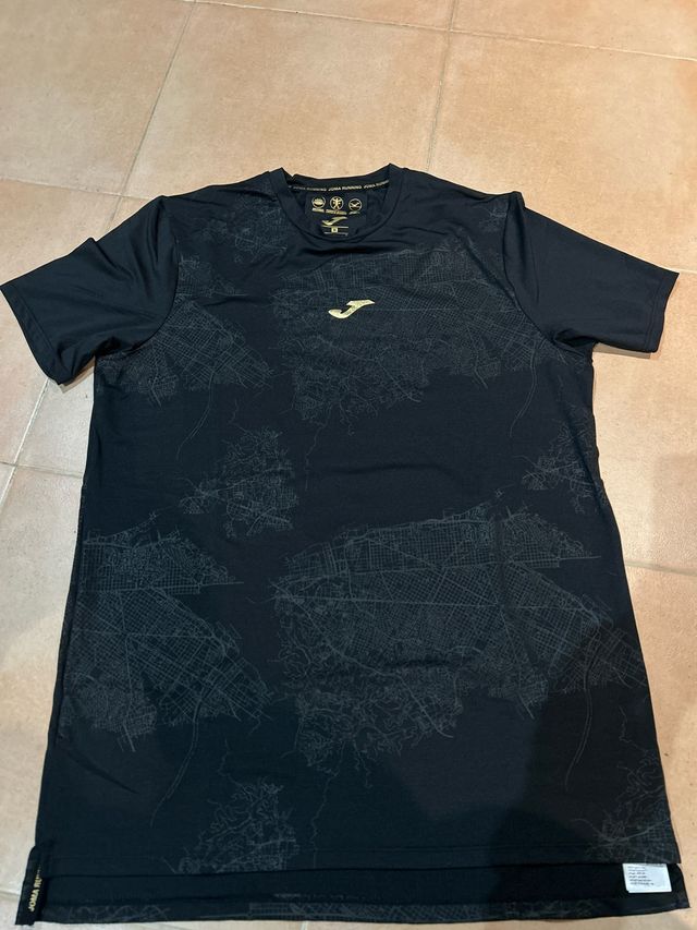 Camiseta Joma Running Talla M Negra