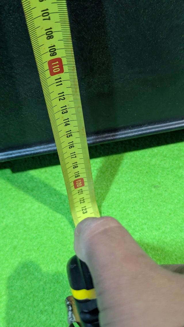 Palet plástico 80x120 cm, 3 patines