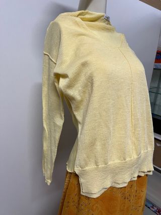 Conjunto Top y Jersey Sin Mangas Amarillo