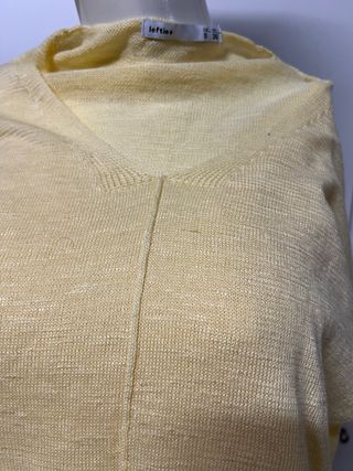 Conjunto Top y Jersey Sin Mangas Amarillo