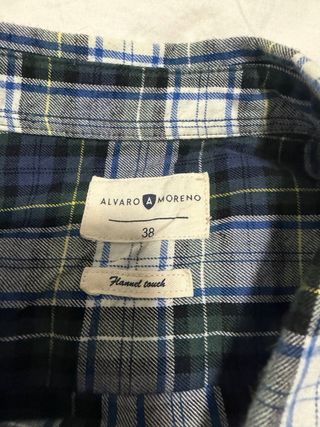Camisa cuadros Álvaro Moreno