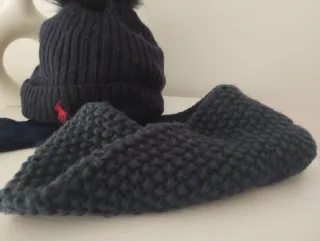 Gorro niños Ralph Lauren, bufanda y guantes