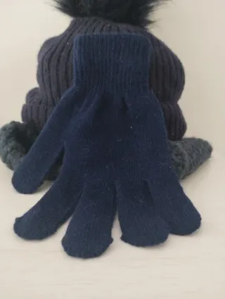 Gorro niños Ralph Lauren, bufanda y guantes