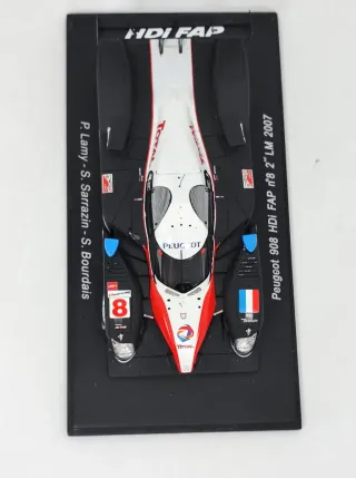 PEUGEOT 908 HDI FAP 2° LE MANS 2001 #8 1:43 SPARK
