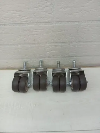 4 Ruedas Giratorias - 2" - Goma