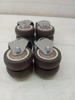 4 Ruedas Giratorias - 2" - Goma