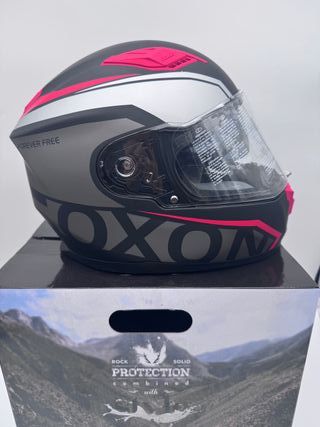 Casco Moto Integral Soxon ST-1000 Racing Red, L