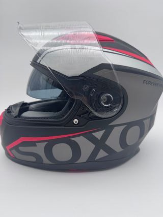 Casco Moto Integral Soxon ST-1000 Racing Red, L