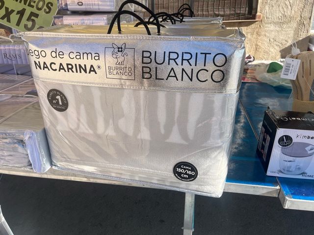 Set Biancheria da Letto NACARINA Burrito Blanco