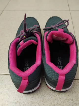Zapato Seguridad Mujer S1P ESD Lina Gris/Rosa