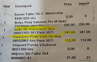 Esquís Völkl Supersport Superspeed 161 +fijaciones